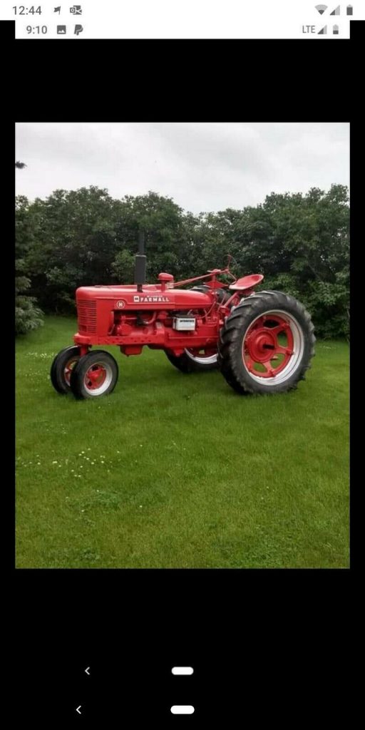 1947 Vintage Antique Farmall