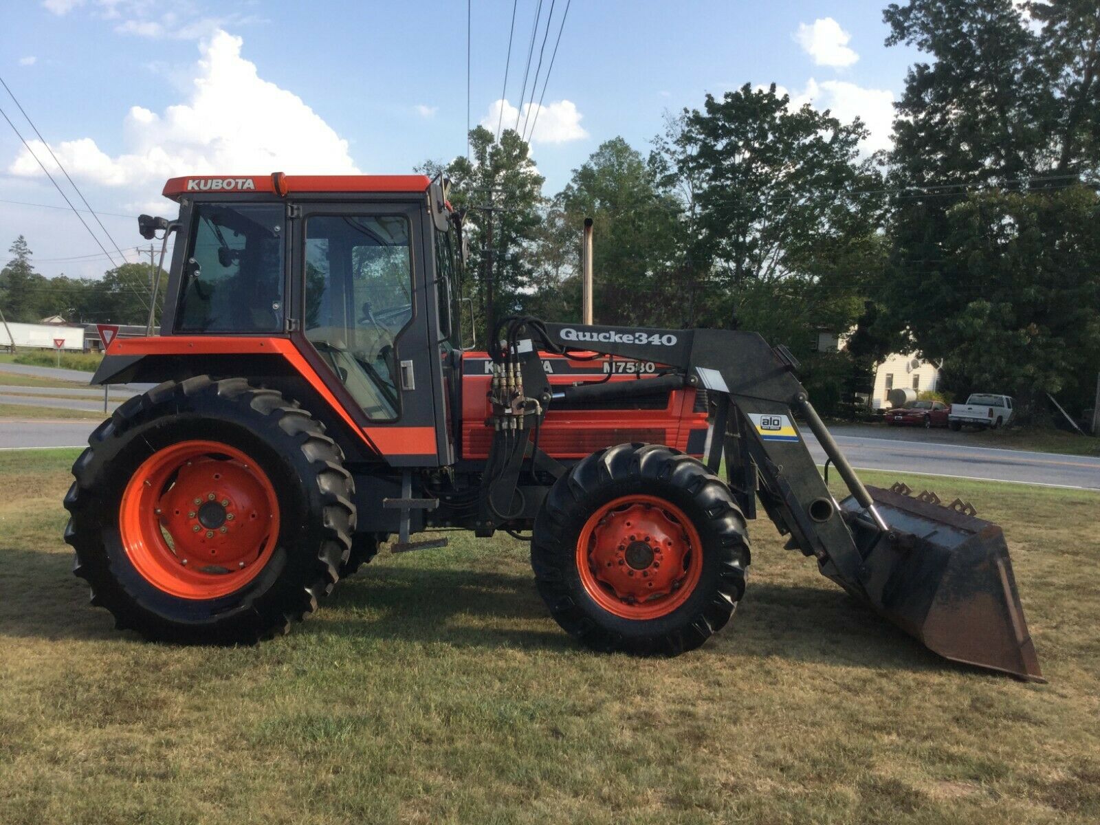 Very Nice Kubota M7580 Used Tractors For Sale