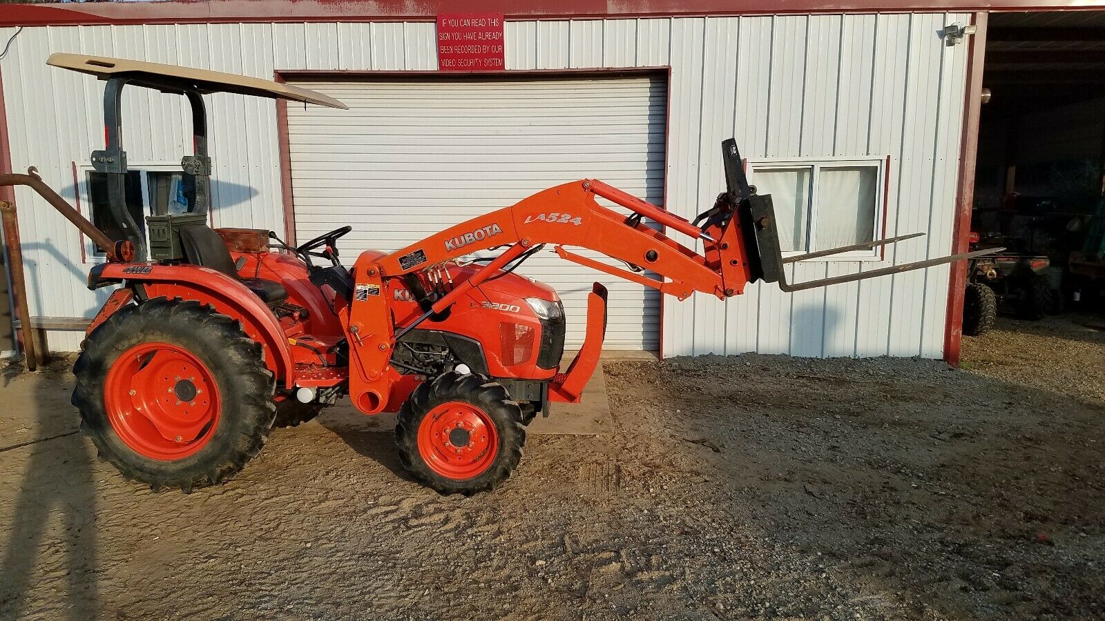 Kubota L3800 DT 4WD Used Tractors For Sale